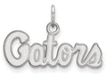 LogoArt Sterling Silver University Of Florida Xs Pendant Necklace