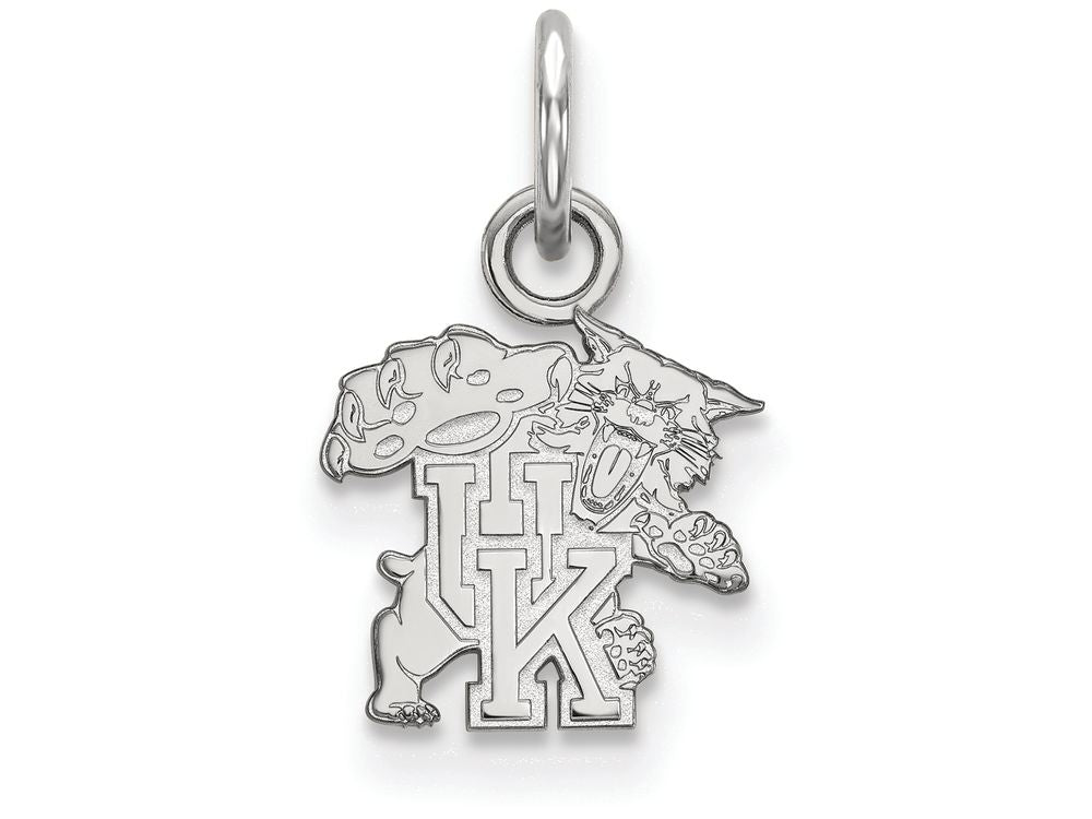 LogoArt Sterling Silver University Of Kentucky Xs Pendant Necklace