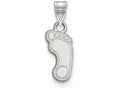 LogoArt Sterling Silver University Of North Carolina Small Pendant Necklace