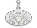 LogoArt Sterling Silver Auburn University Small Pendant Necklace