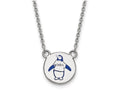 LogoArt Sterling Silver Theta Phi Alpha Extra Small Enameled Pendant Necklace With 18 Inch