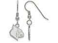 LogoArt Sterling Silver University Of Louisville Small Dangle Earrings Wire