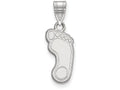 LogoArt Sterling Silver University Of North Carolina Medium Pendant Necklace