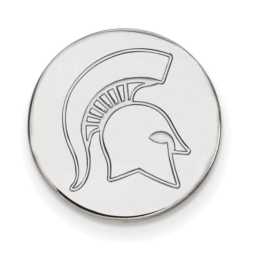 LogoArt Sterling Silver North Carolina State University Medium Pendant Necklace