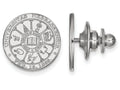 LogoArt Sterling Silver University Of Nebraska Crest Lapel Pin