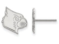 LogoArt Sterling Silver University Of Louisville Small Post Earrings