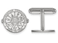 LogoArt Sterling Silver University Of Nebraska Crest Cuff Link