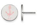 LogoArt Sterling Silver Delta Gamma Enameled Post Earrings