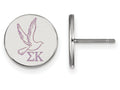LogoArt Sterling Silver Sigma Kappa Enameled Post Earrings