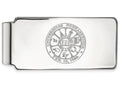 Logoart 925 Sterling Silver University Of Nebraska Money Clip Crest