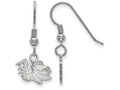 LogoArt Sterling Silver University Of South Carolina Xs Dangle Earrings Wire