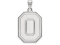 LogoArt Sterling Silver Ohio State University XL Pendant Necklace