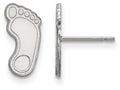LogoArt Sterling Silver University Of North Carolina Small Post Earrings
