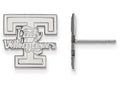 LogoArt Sterling Silver University Of Tennessee Small Post Earrings