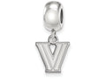 Logoart 925 Sterling Silver Villanova University Extra Small Dangle Charm Bead