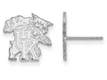 LogoArt Sterling Silver University Of Kentucky Small Post Earrings