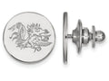LogoArt Sterling Silver University Of South Carolina Lapel Pin