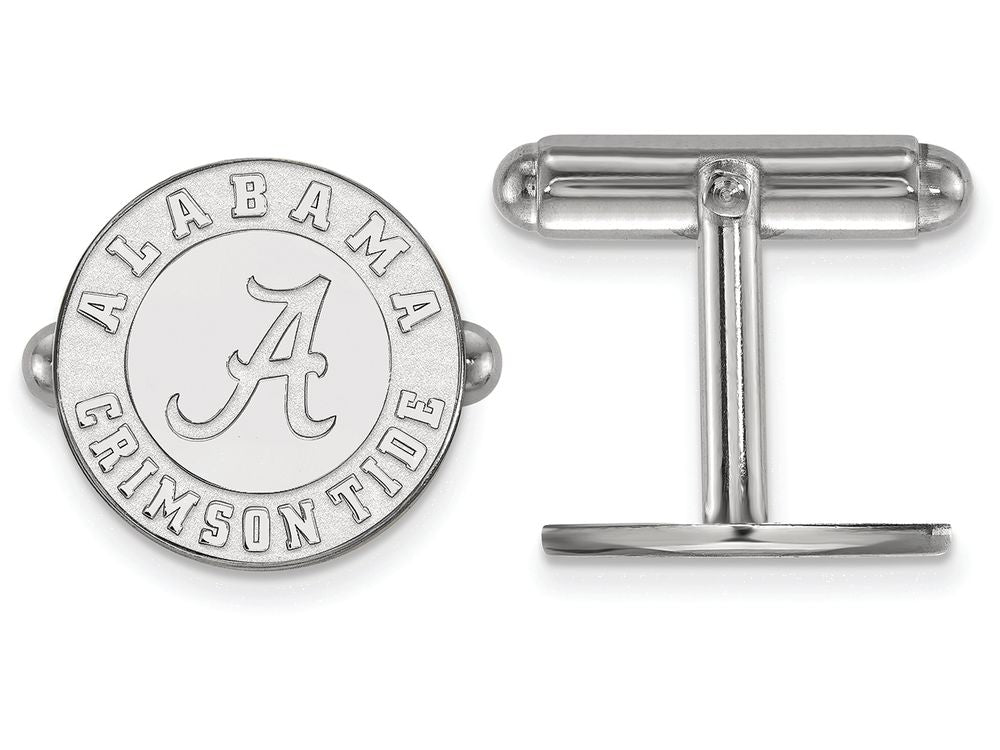 LogoArt Sterling Silver University Of Alabama Cuff Link
