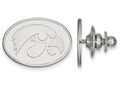 LogoArt Sterling Silver University Of Iowa Lapel Pin
