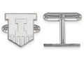 LogoArt Sterling Silver University Of Illinois Cuff Link