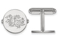LogoArt Sterling Silver University Of South Carolina Cuff Link