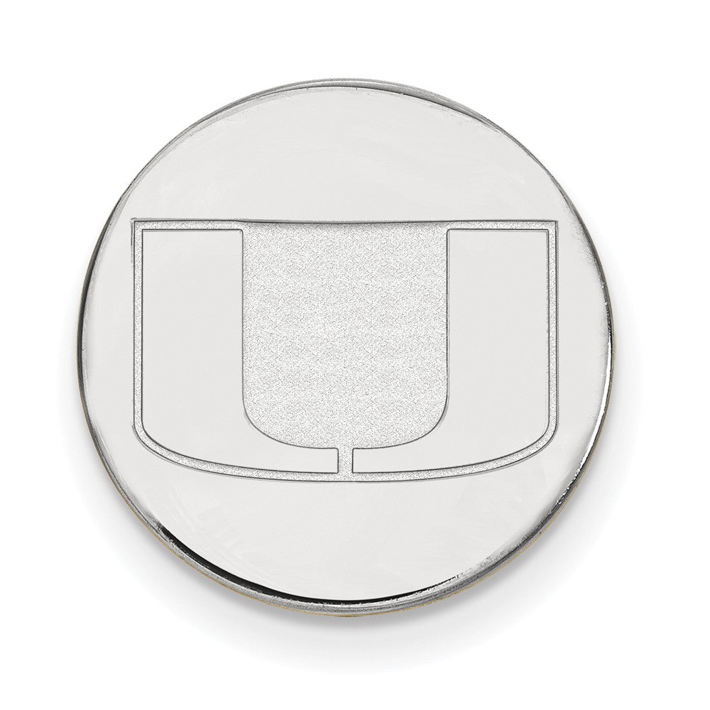 LogoArt Sterling Silver University Of Wisconsin Cuff Link