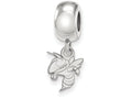 LogoArt Sterling Silver Georgia Institute Of Technology Bead Charm Charm Xs Dangle Bead Charm