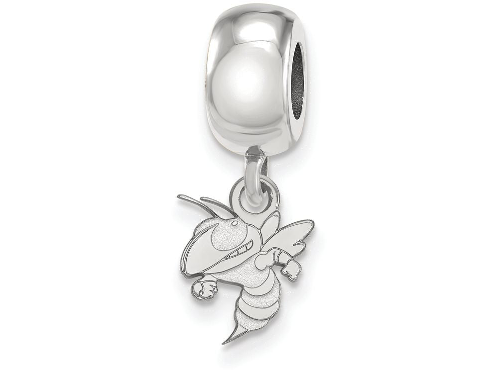 LogoArt Sterling Silver Georgia Institute Of Technology Bead Charm Charm Xs Dangle Bead Charm