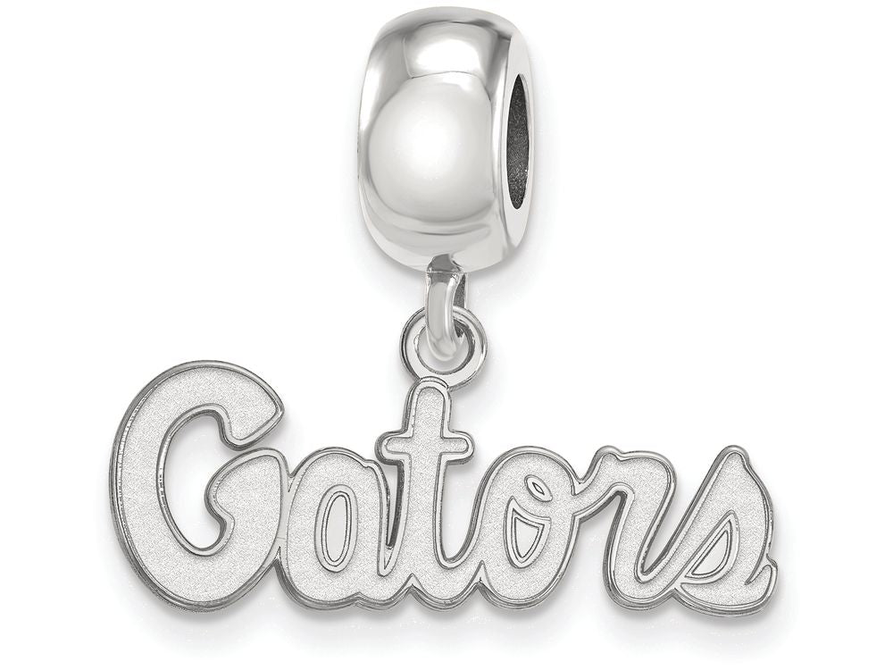 LogoArt Sterling Silver University Of Florida Bead Charm Charm Xs Dangle Bead Charm