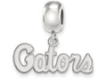LogoArt Sterling Silver University Of Florida Bead Charm Charm Xs Dangle Bead Charm