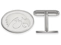 LogoArt Sterling Silver University Of Iowa Cuff Link