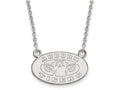 LogoArt Sterling Silver Auburn University Small Pendant Necklace