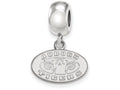 LogoArt Sterling Silver Auburn University Bead Charm Charm Xs Dangle Bead Charm