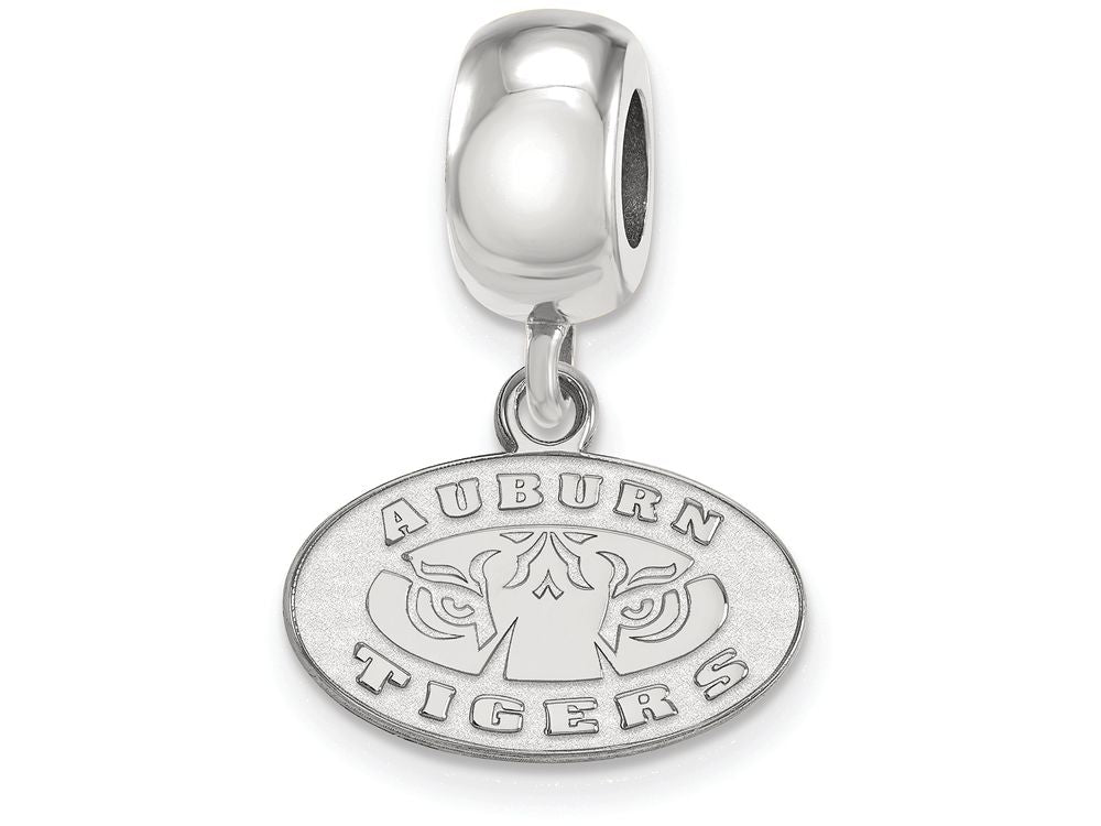 LogoArt Sterling Silver Auburn University Bead Charm Charm Xs Dangle Bead Charm