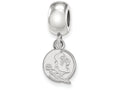 LogoArt Sterling Silver Florida State University Bead Charm Charm Xs Dangle Bead Charm