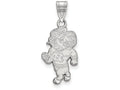 LogoArt Sterling Silver University Of North Carolina Large Pendant Necklace
