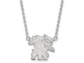 LogoArt Sterling Silver University Of Kentucky Large Pendant Necklace