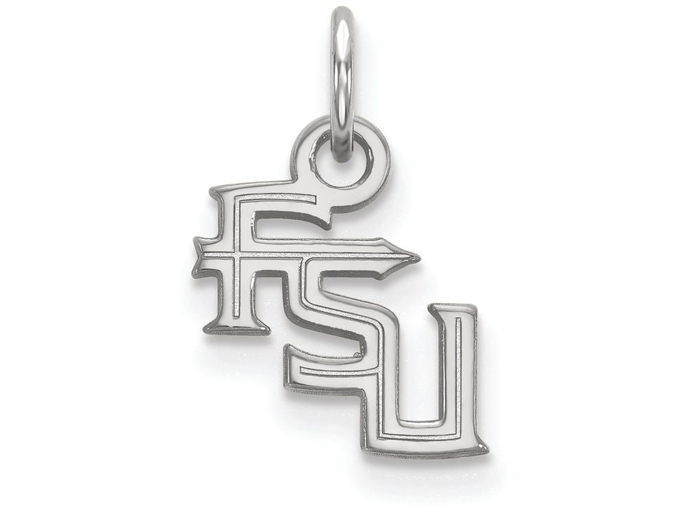 LogoArt Sterling Silver Florida State University Xs Pendant Necklace
