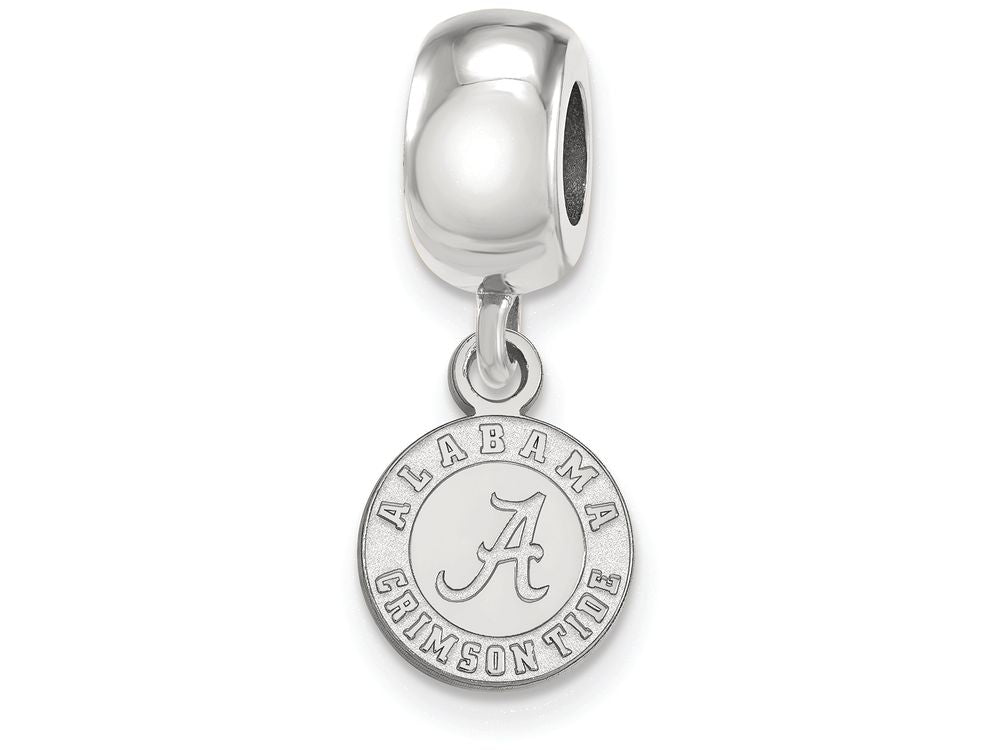 LogoArt Sterling Silver University Of Alabama Bead Charm Charm Xs Dangle Bead Charm