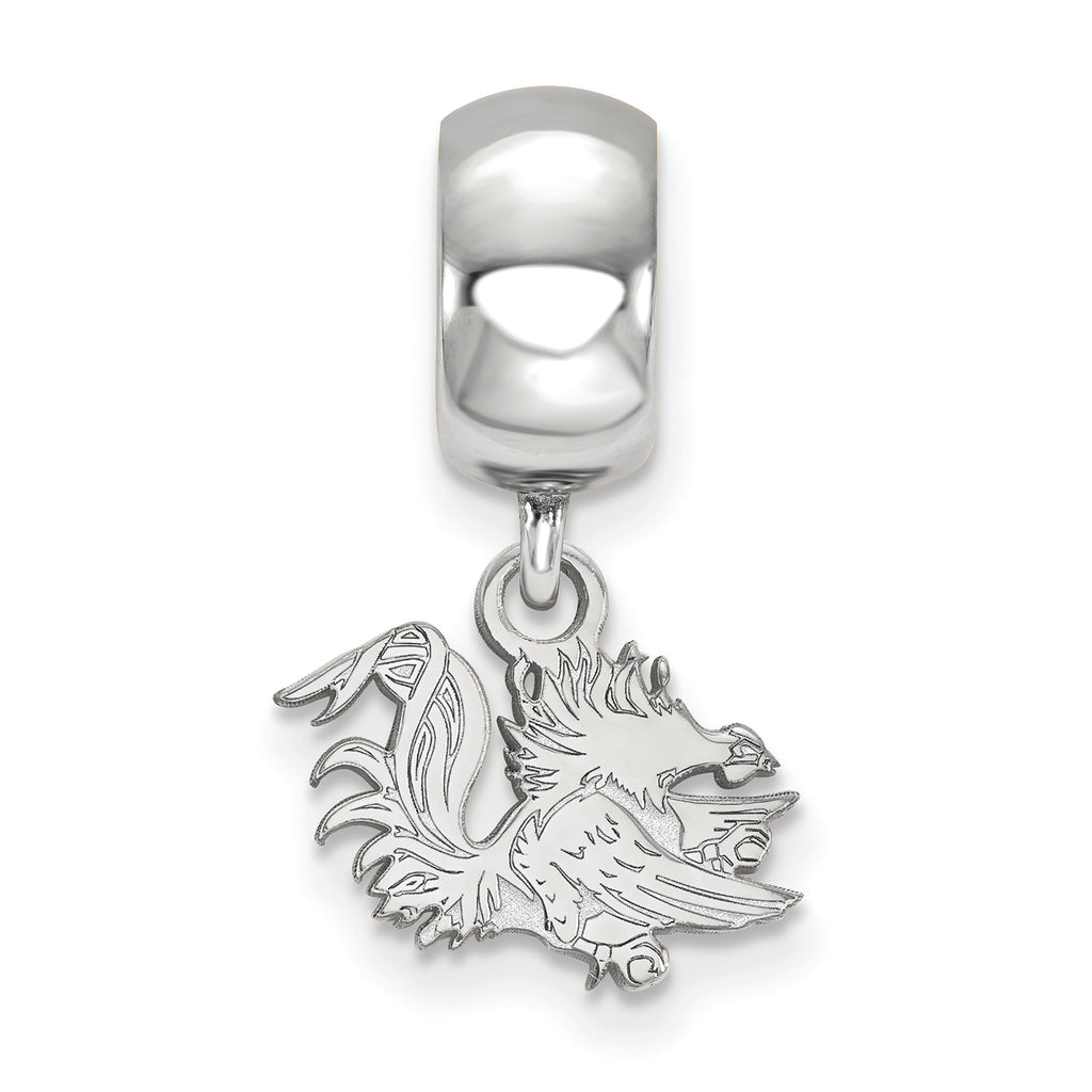 LogoArt Sterling Silver University Of South Carolina Bead Charm Charm Xs Dangle Bead Charm