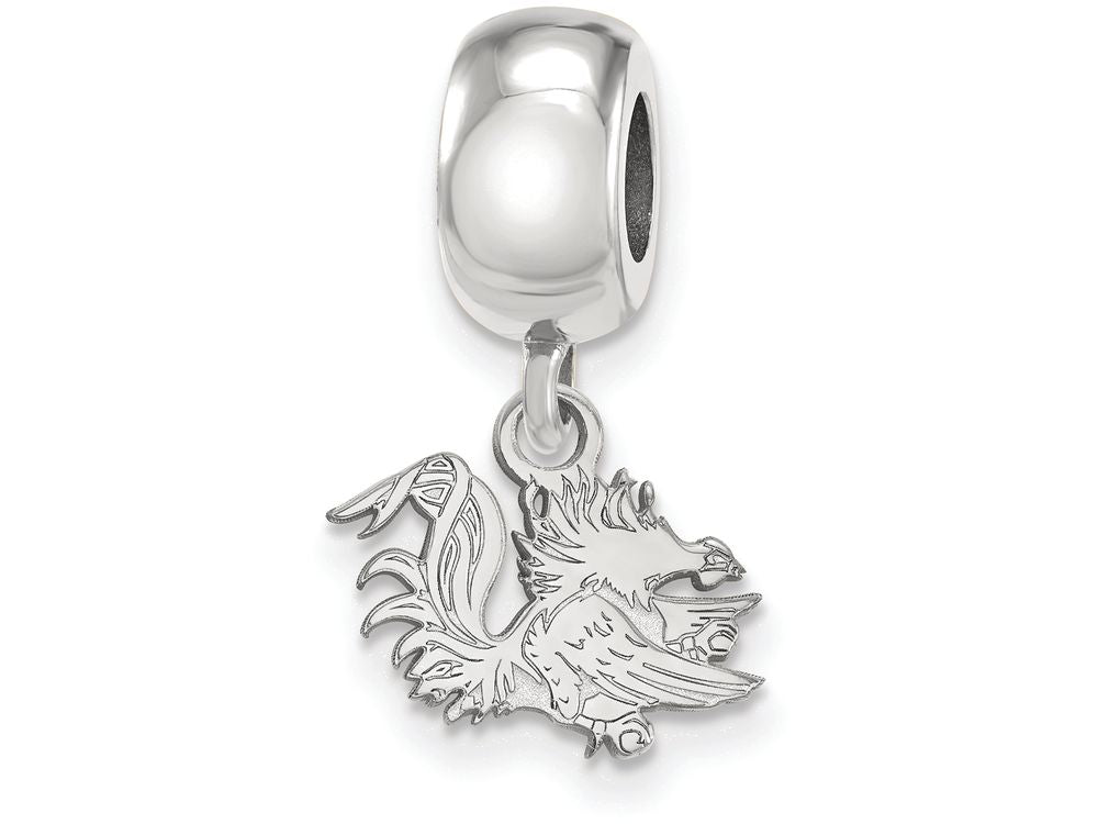 LogoArt Sterling Silver University Of South Carolina Bead Charm Charm Xs Dangle Bead Charm