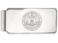 Logoart 925 Sterling Silver Georgia Institute Of Technology Money Clip Crest
