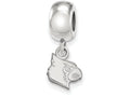 LogoArt Sterling Silver University Of Louisville Bead Charm Charm Xs Dangle Bead Charm
