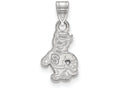 LogoArt Sterling Silver North Carolina State University Small Pendant Necklace