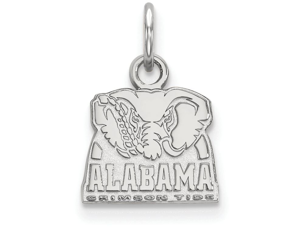 LogoArt Sterling Silver University Of Alabama Xs Pendant Necklace