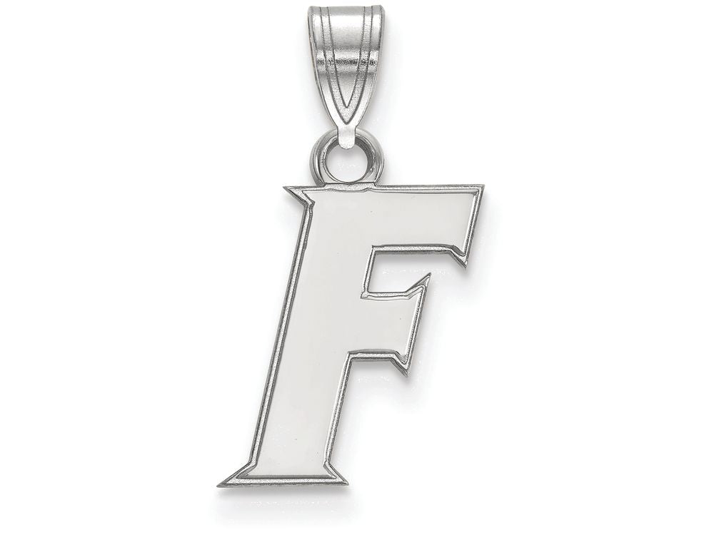 LogoArt Sterling Silver University Of Florida Small Pendant Necklace