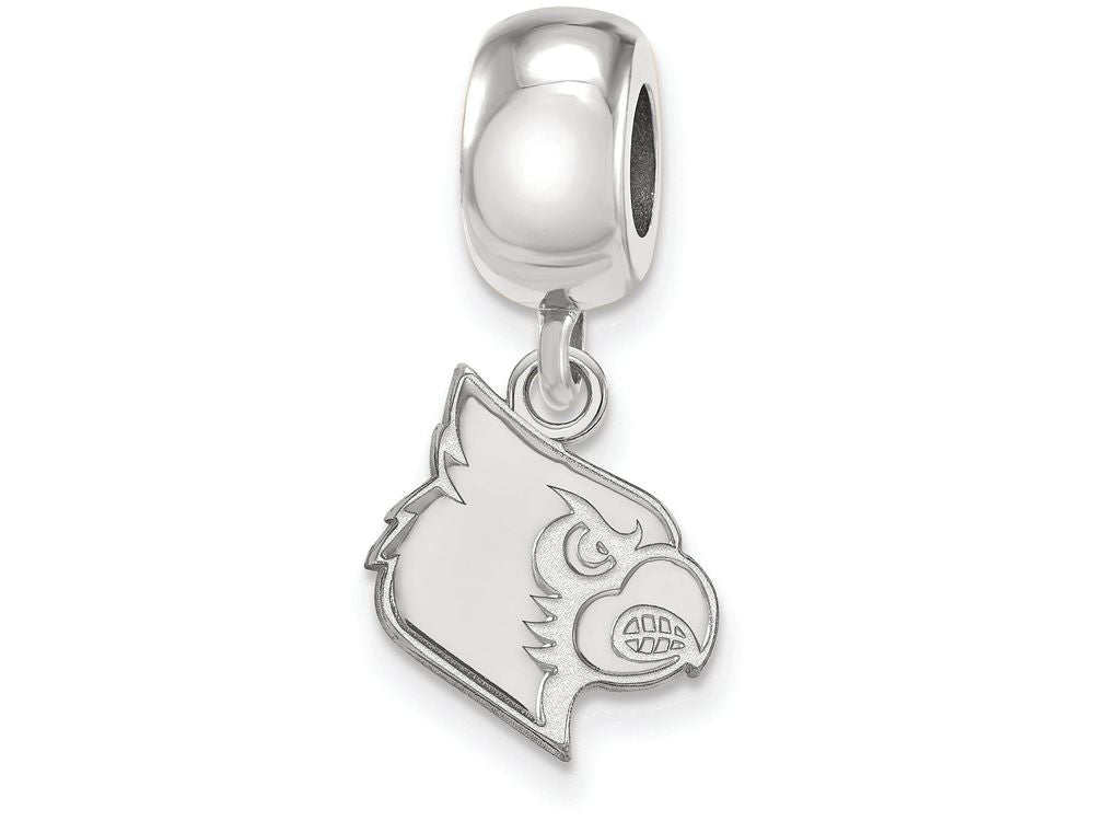 LogoArt Sterling Silver University Of Louisville Bead Charm Charm Small Dangle Bead Charm