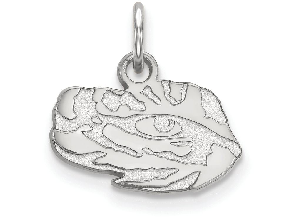 LogoArt Sterling Silver Louisiana State University Xs Pendant Necklace