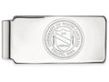 Logoart 925 Sterling Silver University Of North Carolina Money Clip Crest