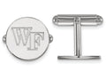 LogoArt Sterling Silver Wake Forest University Cuff Links